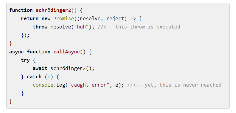 How exceptions clutter asynchronous JavaScript code